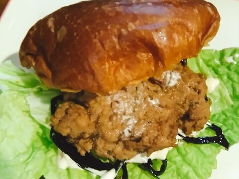 ヘルシー大豆バーガー！